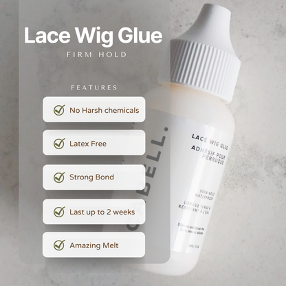 Cabell waterproof lace wig glue sensitive skin