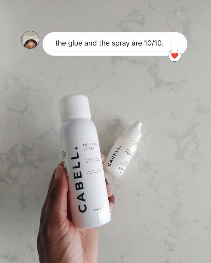 Flawless Melt Kit – Gentle Lace Glue, Melting Spray & Satin Band